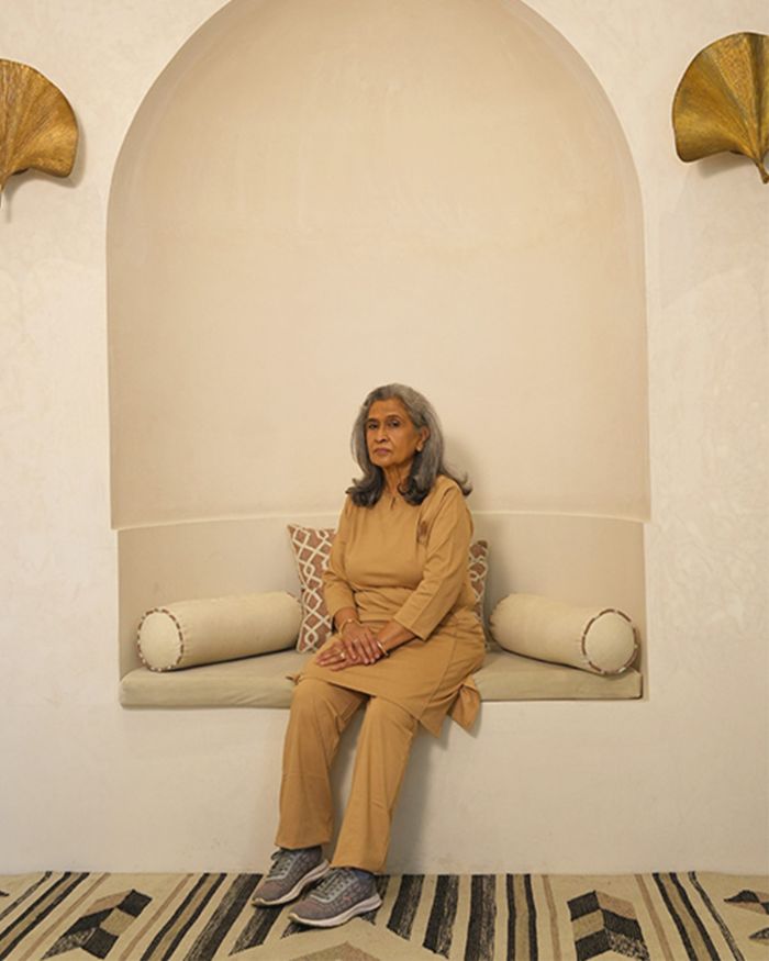 Keyhole Charm T-shirt Kurta Set