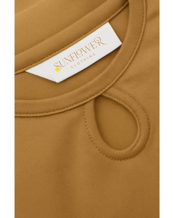 Keyhole Charm T-shirt Kurta Set