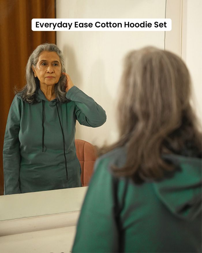 Everyday Ease Cotton Hoodie Set
